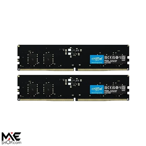 Crucial 16GB (8GBx2) DDR5 RAM, 5600MHz Desktop Computer Memory (5200MHz , 4800Mhz)