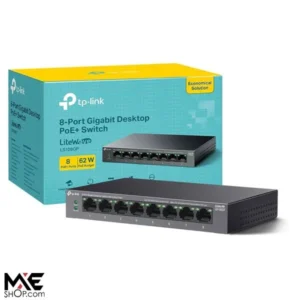 TP-Link LS108GP 8-Port RJ45 Gigabit PoE+ Compliant Unmanaged Switch