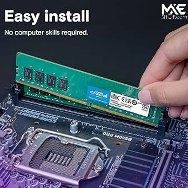 Crucial DDR4 RAM 16GB (8GBx2) 3200MHz CL22 Desktop Computer Memory 2933MHz, 2666MHz