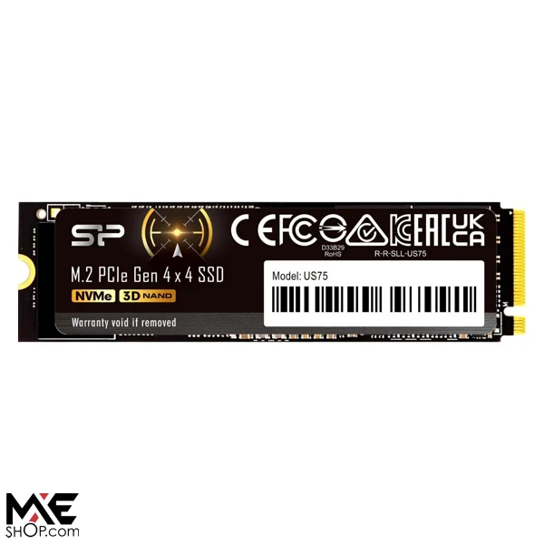 Silicon Power (SP) 4TB NVMe 4.0 Gen4 PCIe M.2 2280 Internal  SSD Up to 7,000 MB/s Read 6,500 MB/s, Write - PS5 Compatible with Heatsink*