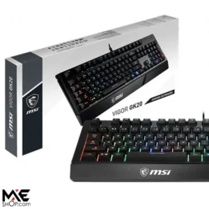 MSI Gaming Backlit RGB Dedicated Hotkeys Anti-Ghosting Gaming Keyboard